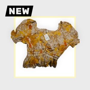 Spring Bloom Tangerine Size Large Cato Brand Super Cute And Sassy Top